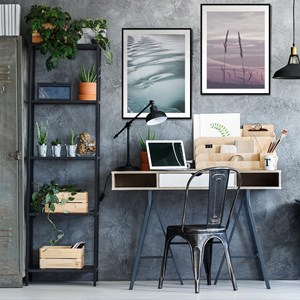 Gallery Wall: Colour for the home office