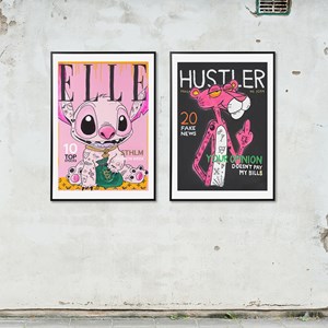 Murales de cuadros : Rich Stitch & The Hustler