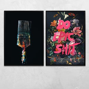 Poster Pair - The Painter