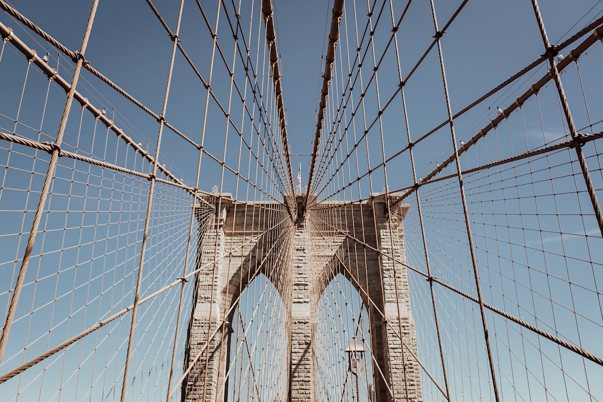 Brooklyn Bridge. Poster Von Rasmus Löfvall | Printler