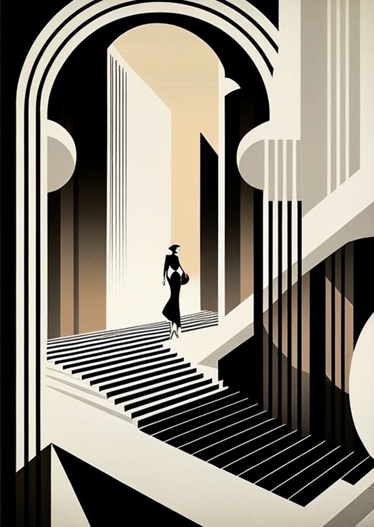 Art Deco II posters & Art Prints de Jonas Winge - Printler