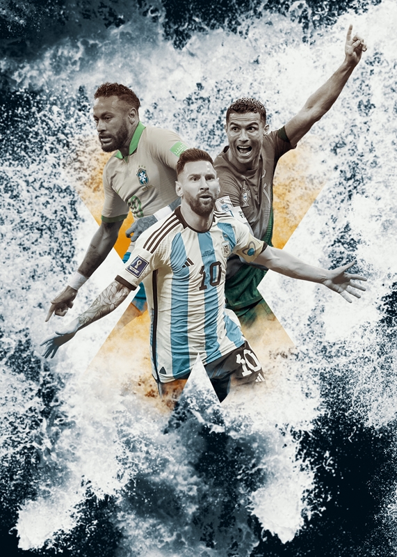 Messi 10 Posters & Prints By MUH ZUHUD - Printler