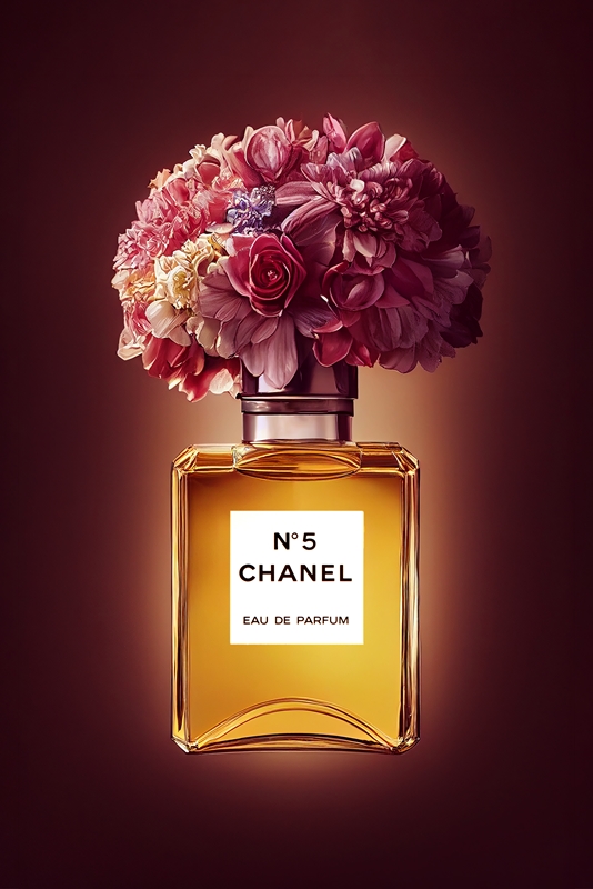 Carry Chanel No5 Poster  Chanel perfume  deseniocom
