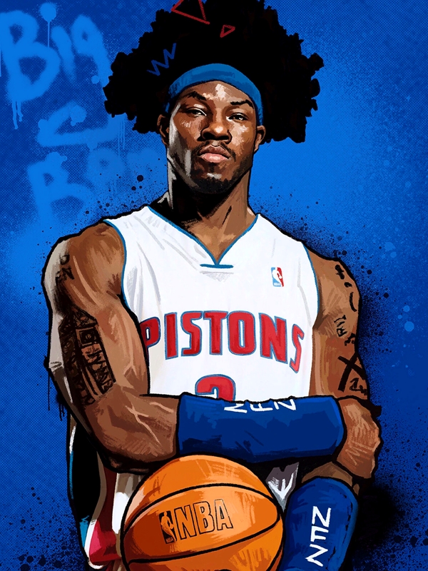 Ben Wallace Greeting Card By Chris Brown
