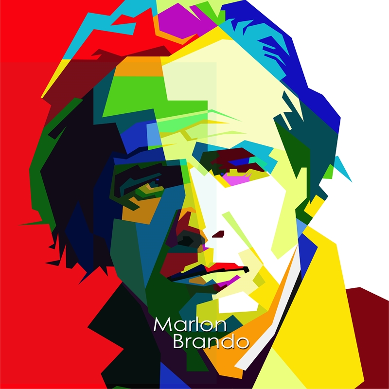 Marlon Brando Pop Art Poster Posters & Prints By Pop Art Store - Printler