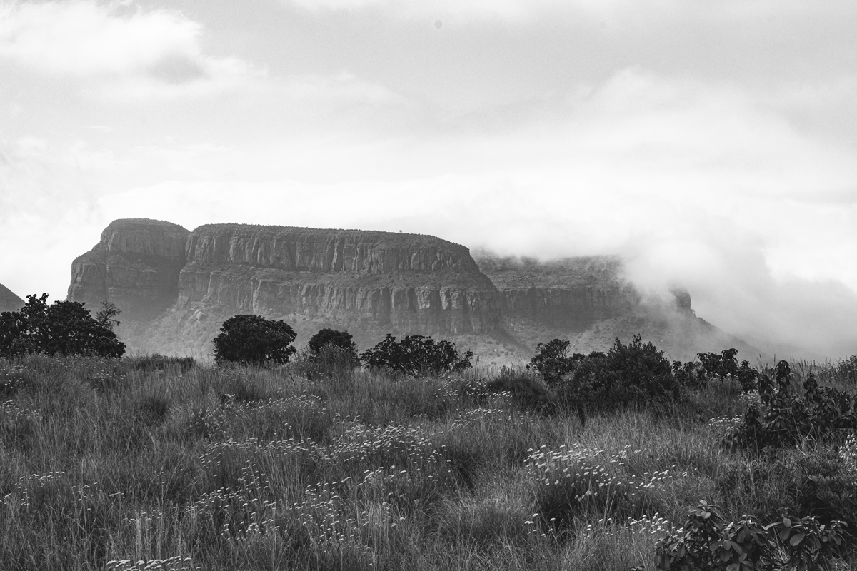 Paysage noir et blanc affiches et impressions par Pontus Jerand