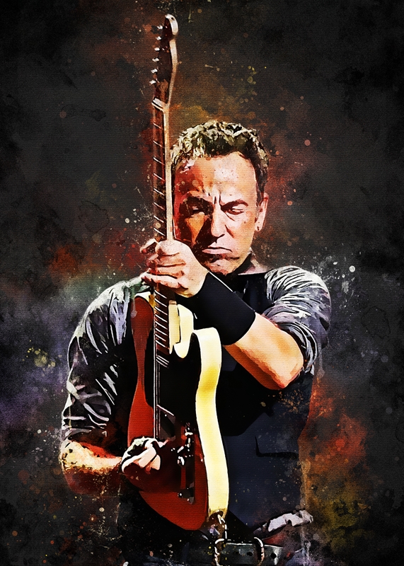 Bruce Springsteen Posters & Prints By MUH ASDAR - Printler