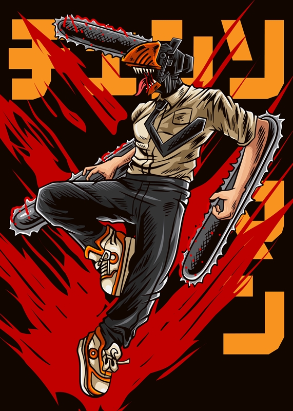 Chainsaw Man Chainsawman Denji Anime Manga Power Matte Finish Poster Paper  Print - Animation & Cartoons posters in India - Buy art, film, design,  movie, music, nature and educational paintings/wallpapers at Flipkart.com