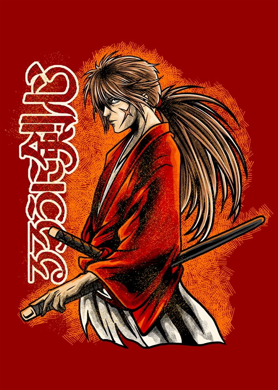 Rurouni Kenshin #10 Kenshin Himura BANDAI Japanese anime TCG Vintage Card |  eBay