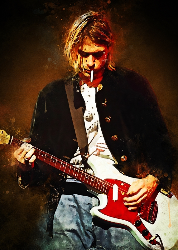 Kurt Cobain Posters & Prints By MUH ASDAR - Printler