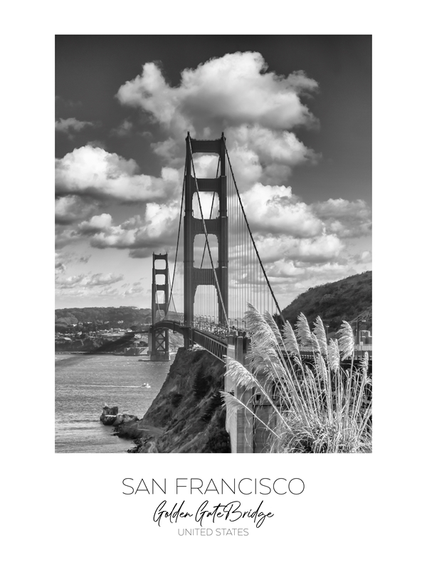 Point de mire Golden Gate Bridge affiches et impressions par