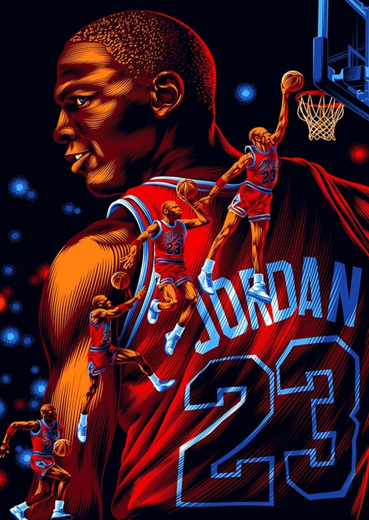 Michael Jordan posters & prints by Agus Budi Wibowo - Printler