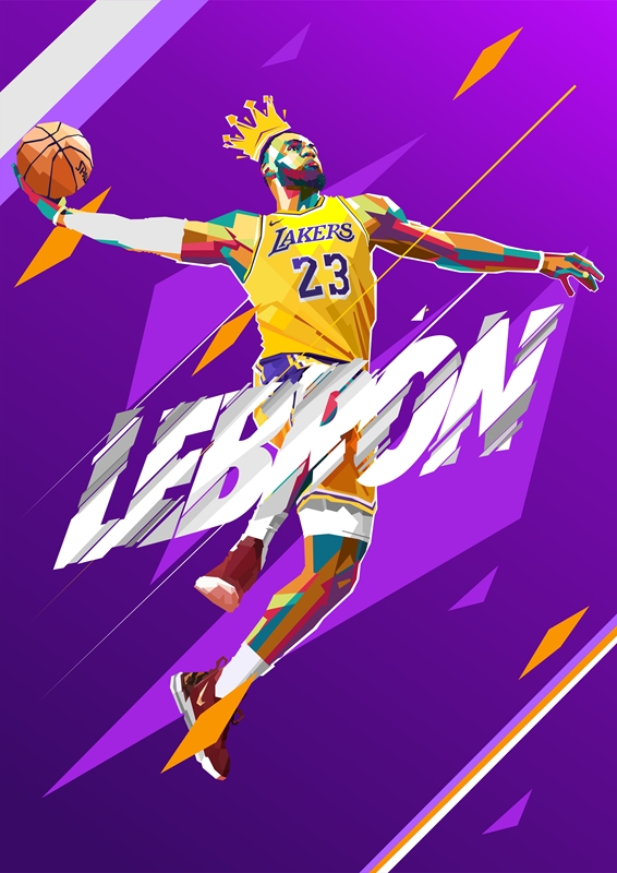 Lebron deals james poster