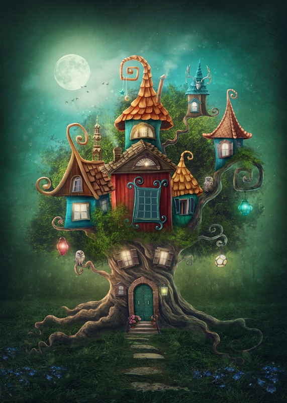 Magic Tree Home Posters Prints By Elena Schweitzer Printler   129349 