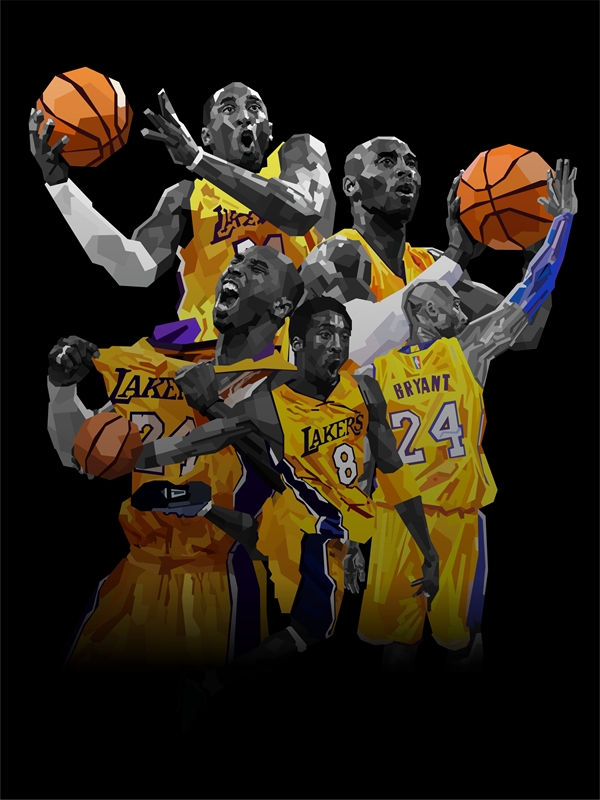 Kobe Bryant Black Mamba posters prints by Awang Widyatama Printler