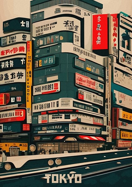 Tokyo posters - Art prints of Japan's breathtaking capital - Printler