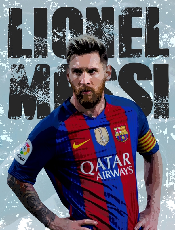 Lionel Messi Posters & Prints By Muhammad Iqbal - Printler