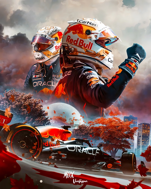 Max Verstappen Posters & Prints By Agus Budi Wibowo - Printler