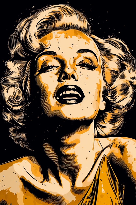 Marilyn monroe pop deals art