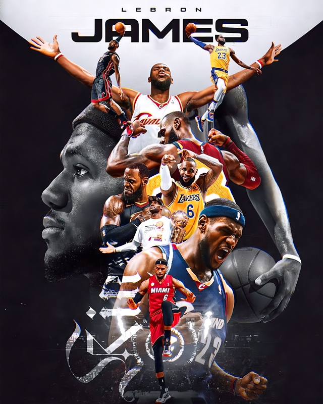 Lebron sale james poster