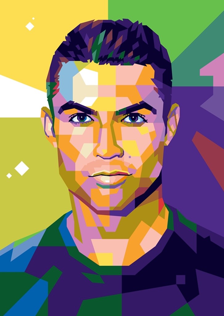 Cristiano Ronaldo CR7 affiches et impressions par Nonok Nonok - Printler