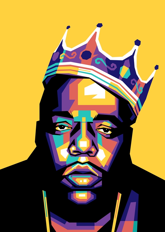 Top Biggie Smalls Poster Art Print