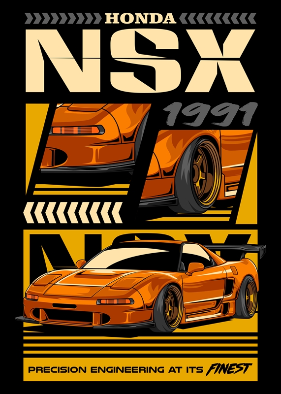 ポスター ホンダ NSX | chidori.co