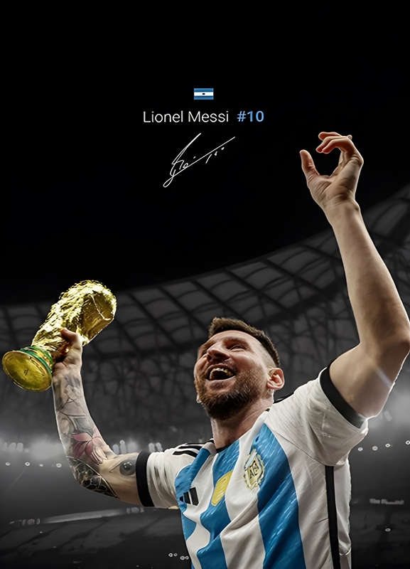 Lionel Messi Poster Posters & Prints By KunStudio - Printler