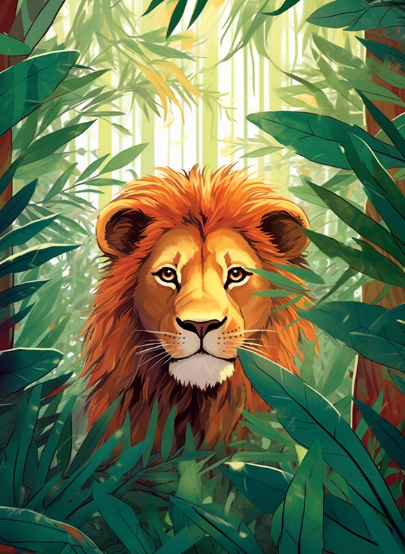 Posters of store lions