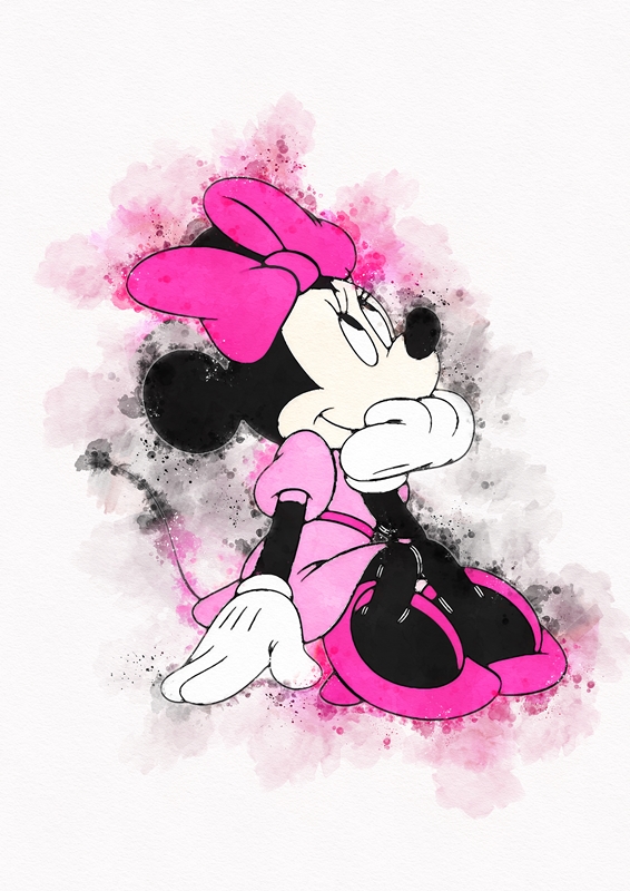 How to Draw Minnie Mouse