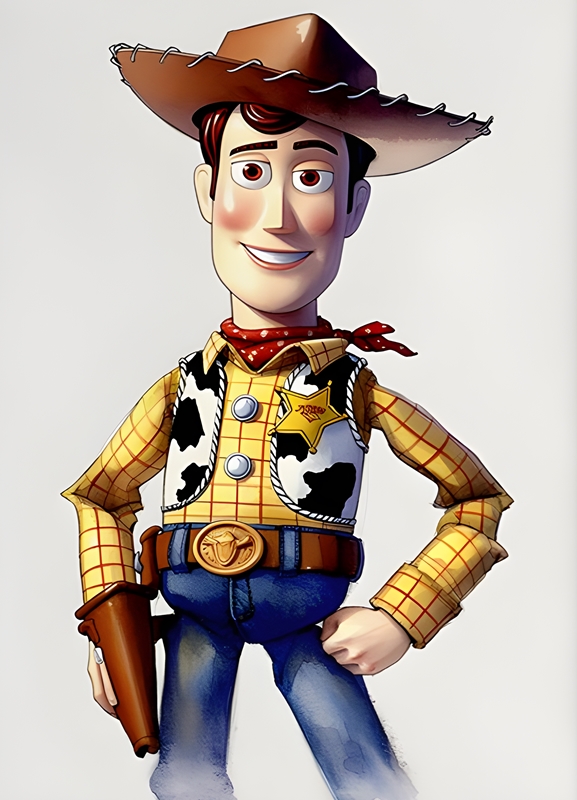 Woody From Toystory posters prints by Kyle Style