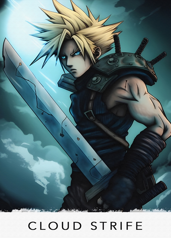 Anime cloud strife final fantasy vii HD wallpapers | Pxfuel
