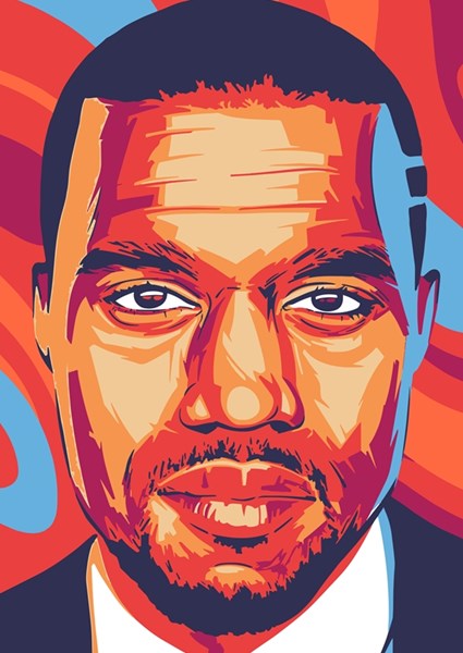 Kanye West posters & prints by HeyOloy - Printler