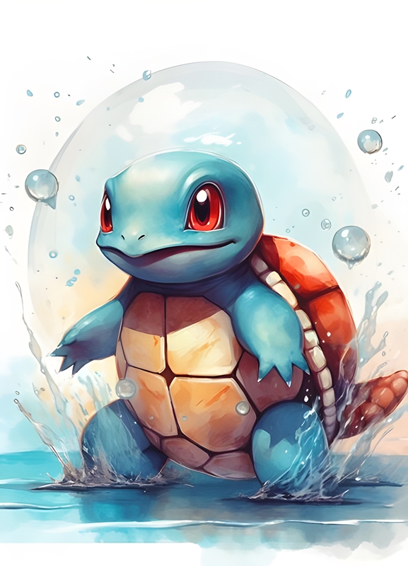 Squirtle posters prints by Kyle Style