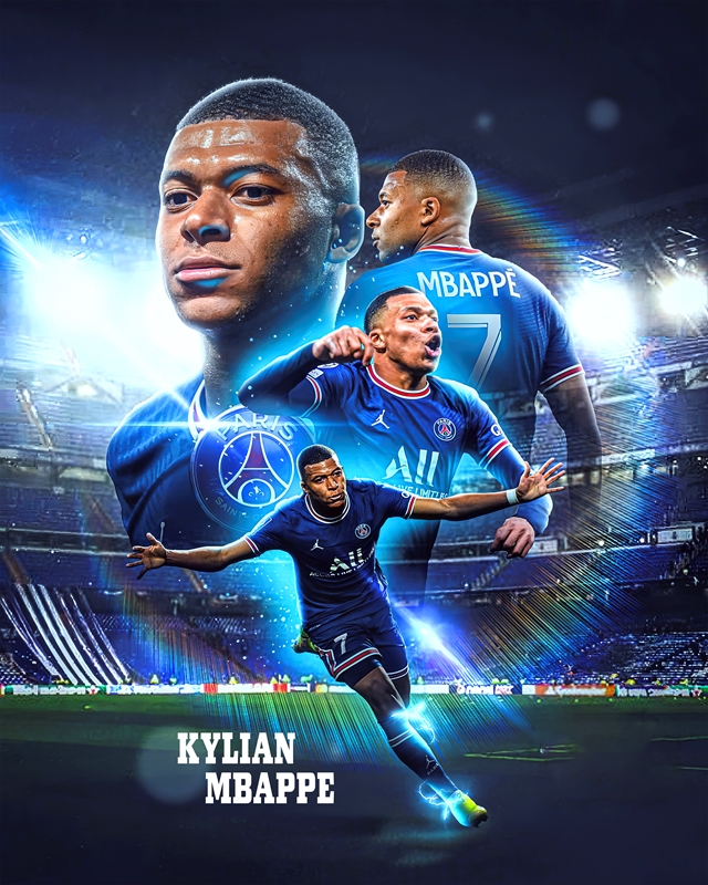 Kylian Mbappe Posters & Prints By Catur Wibowo - Printler