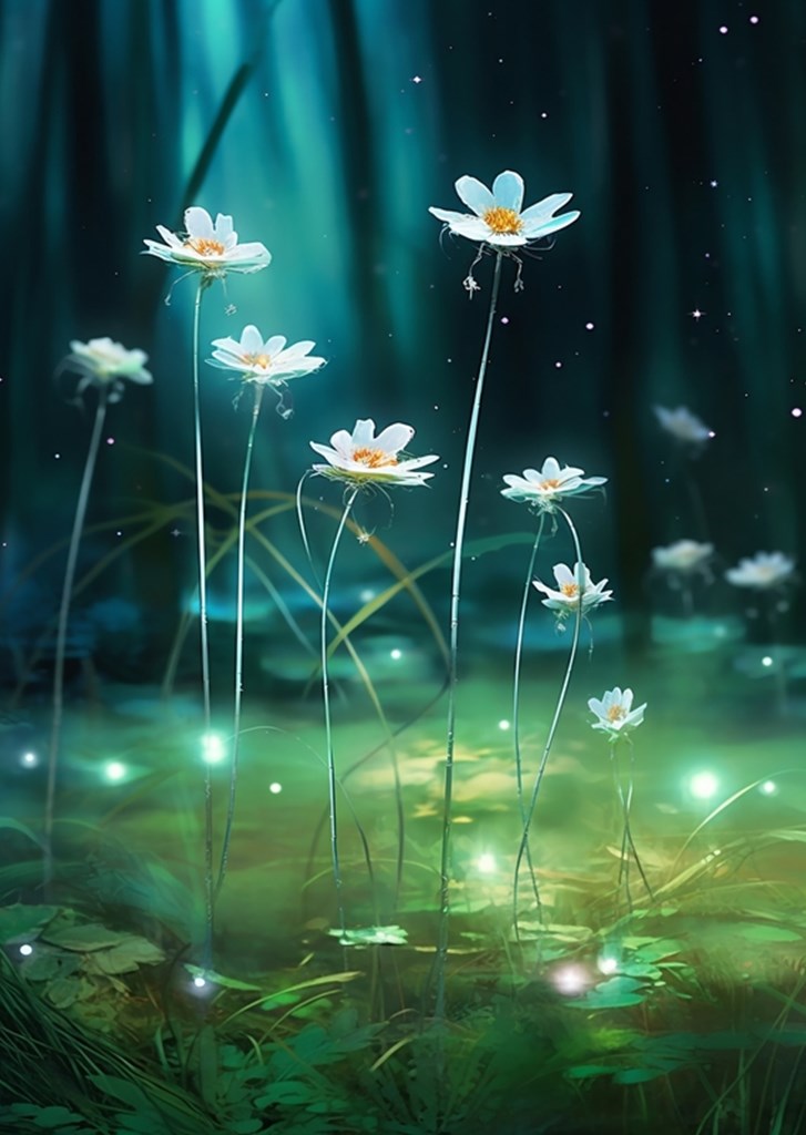 Gänseblumen im Frühling Natur Poster von Max Ronn | Printler