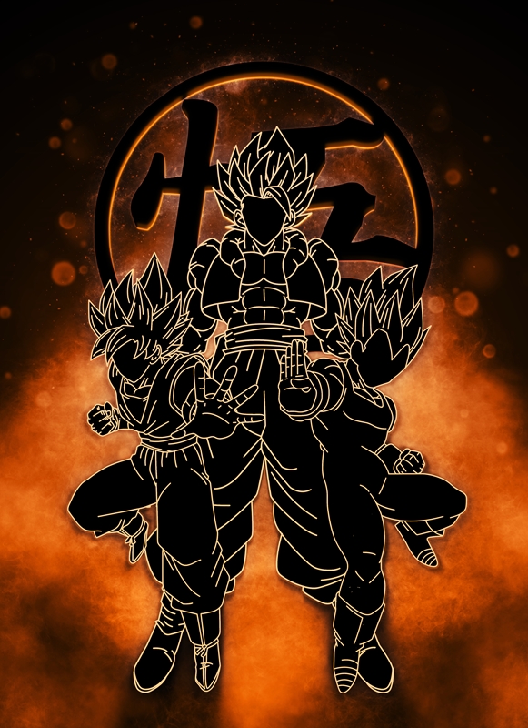 Goku And Vegeta Fusion Wallpaper