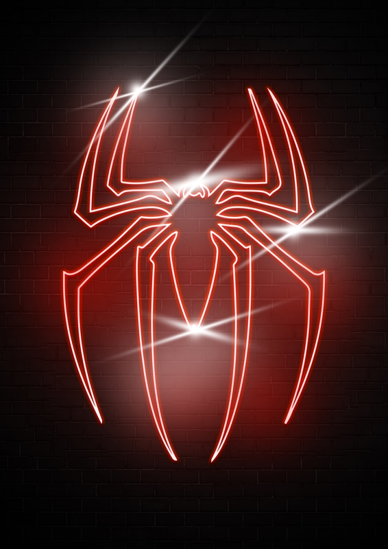 Wallpaper Spider-man logo, art picture 3840x2160 UHD 4K Picture, Image
