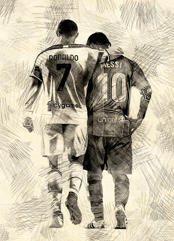 ArtStation - Lionel Messi sketch