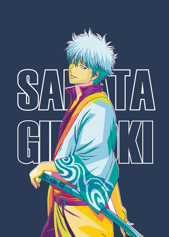 Gintama Characters Anime Heavy Blend Graphic Shirt