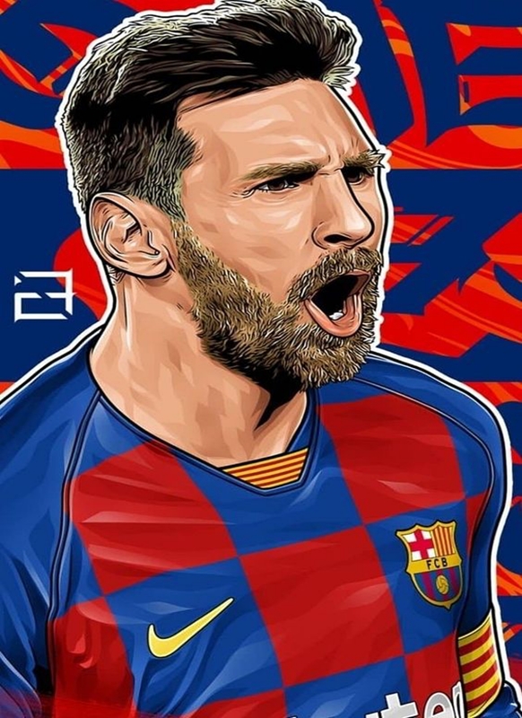 LIONEL MESSI Posters & Prints By Mark Vine - Printler