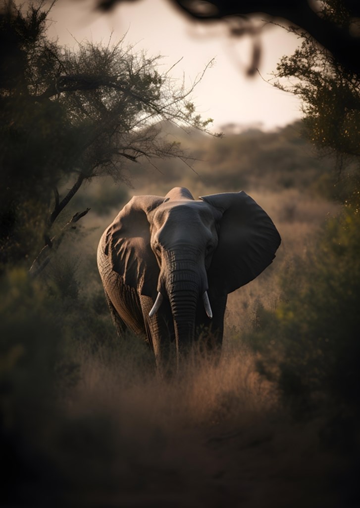 Elephant in the Nature posters & prints by drdigitaldesign - Printler