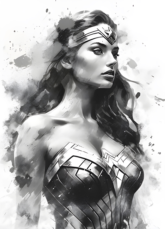 Wonder Woman posters prints by KunStudio