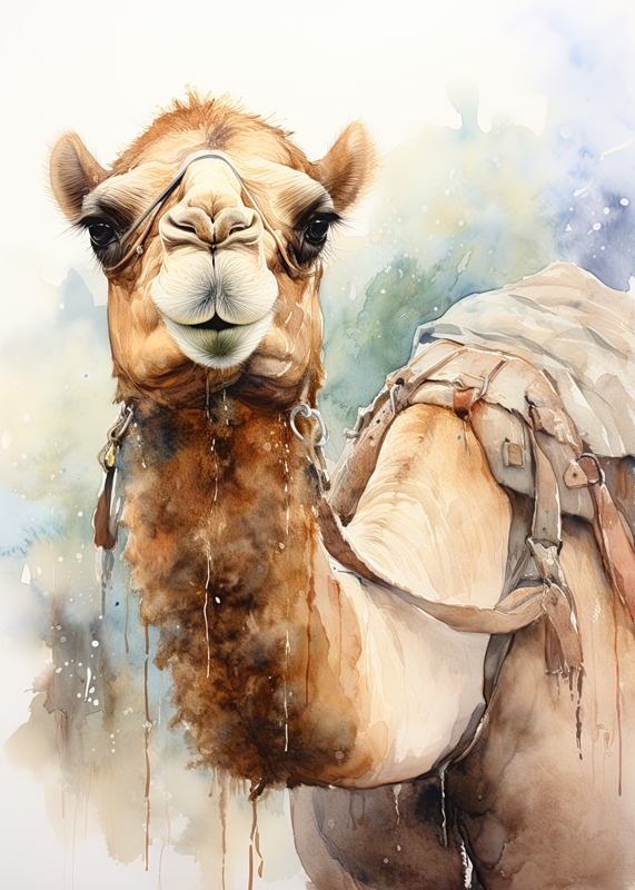 ARTCANVAS 2024 Camel Hump Desert Canvas Art Print