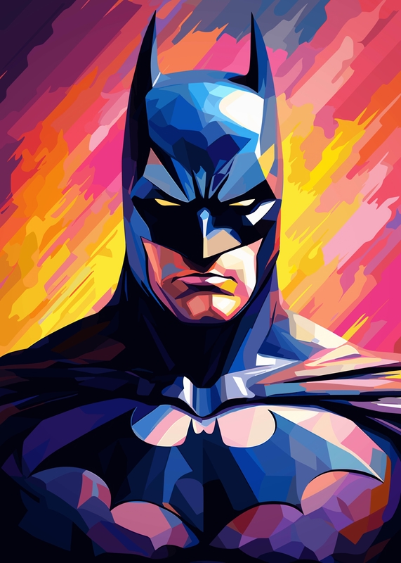 LEGO online Art Batman Portrait