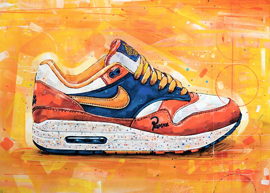 Air max 1 Parra Albert Heijn posters prints by Jos Hoppenbrouwers Printler