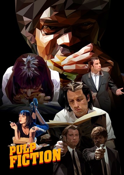 pulp fiction movie posters & prints by Magnificent art - Printler