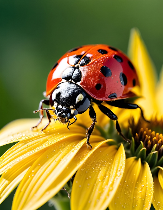 Storia di coccinella poster stampe di YUDHI MARDANI RUSMANDA