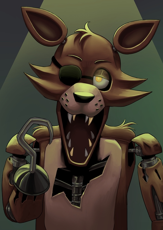 Foxy the Pirate - FNAF posters & prints by Lissy Pook