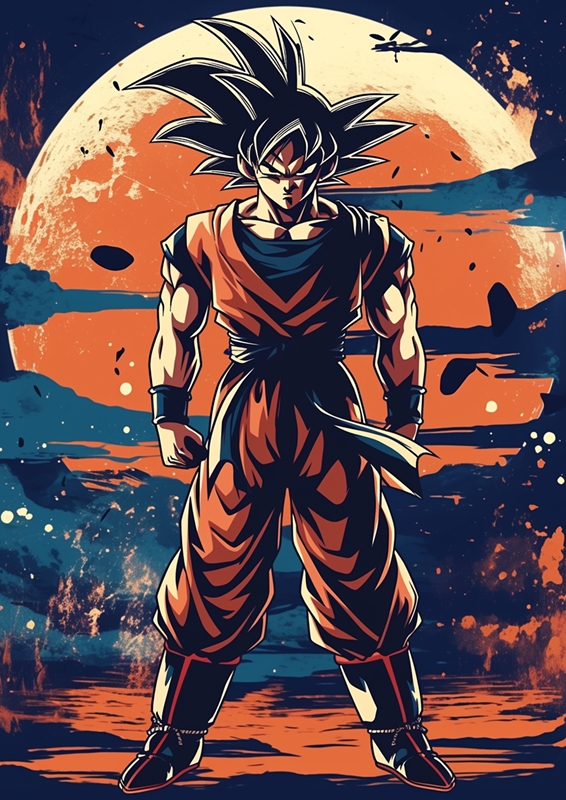 2024 Dragon ball art print poster